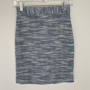 Banana Republic Petite Tweed Pencil Skirt